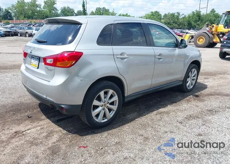 2014 Mitsubishi Outlander Sport Es z USA, uszkodzony, nr VIN 4A4AR3AU8EE021128